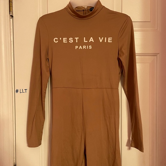 Brown SHEIN Romper/jumpsuit